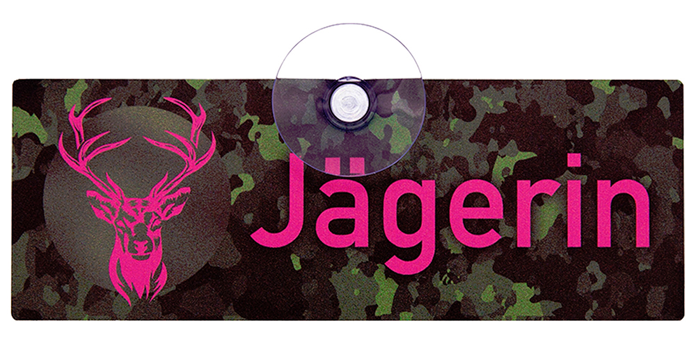 AKAH_74019003_Schild-mit-Saugnapf_JAEGERIN_camo-pink_18x6.5cm_www.bayerwald-jagdcenter.de.jpg