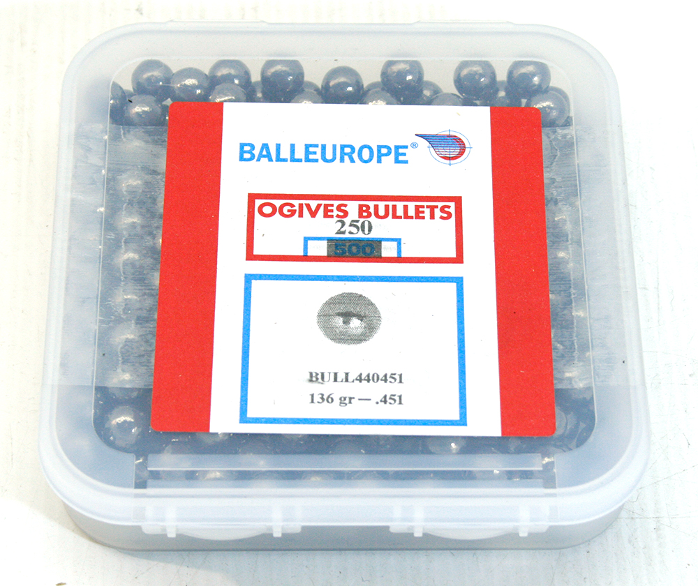 BALLEUROPE_BULL440451_Plomb_Bleigeschosse-44_.451_136gr_250St_Vorderlader_RUNDKUGEL_www.bayerwald-jagdcenter.de_0.jpg